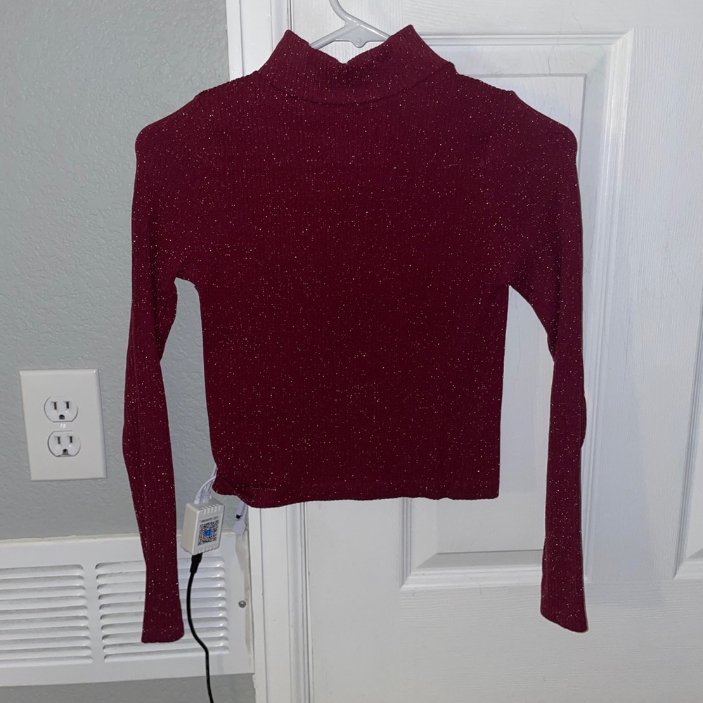 TJ MAXX Tight Mock Neck Long Sleeve